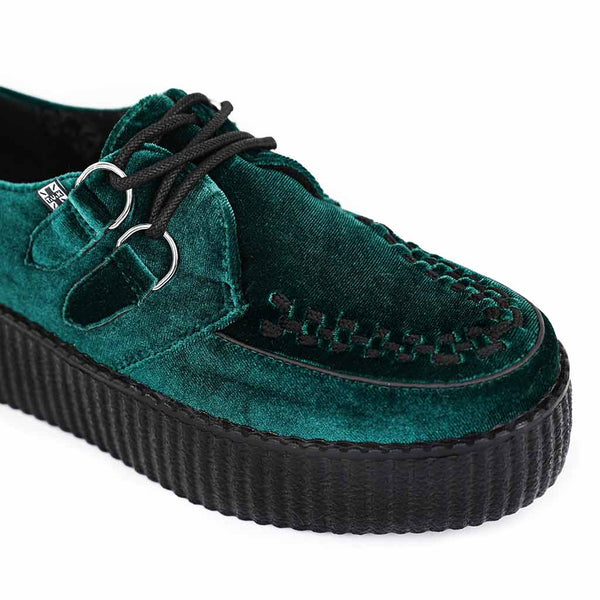 T.u.k Viva High Creeper Emerald Velvet