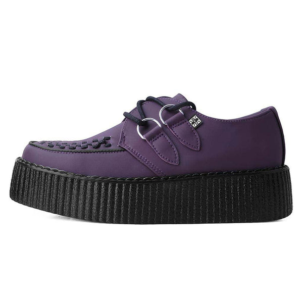 t.u.k Viva High Creeper Purple Vegan TUKskin™