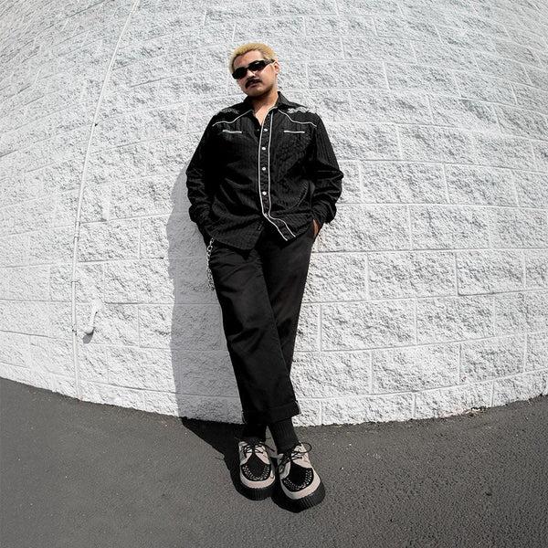 T.u.k Viva High Creeper Taupe Suede