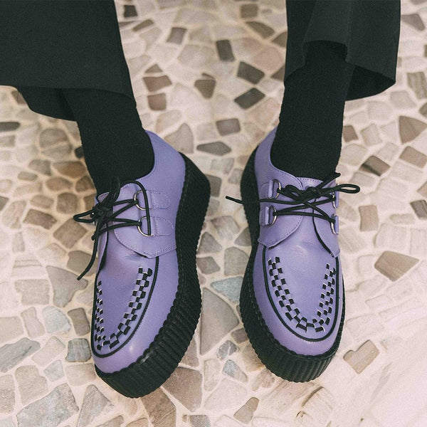 T.u.k Viva High Creeper Violet Vegan TUKskin™