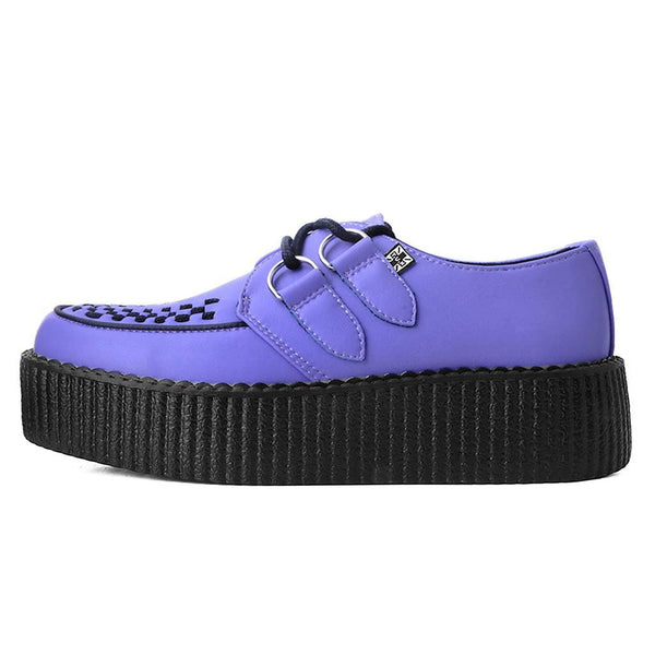 t.u.k Viva High Creeper Violet Vegan TUKskin™