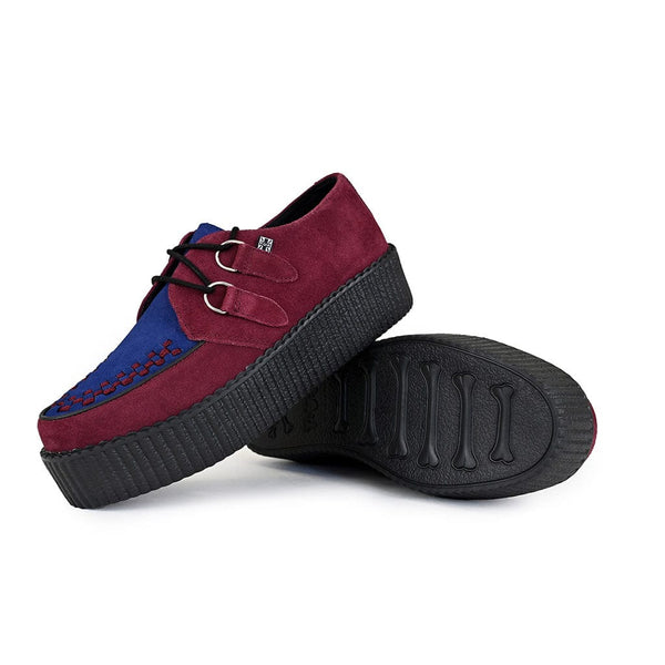 T.u.k Viva High Creeper Windsor Wine Suede