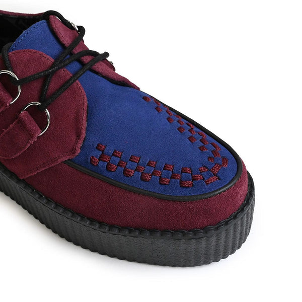 T.u.k Viva High Creeper Windsor Wine Suede