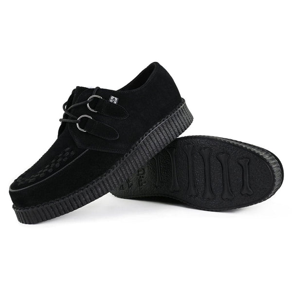 T.u.k Viva Low Creeper Black Suede