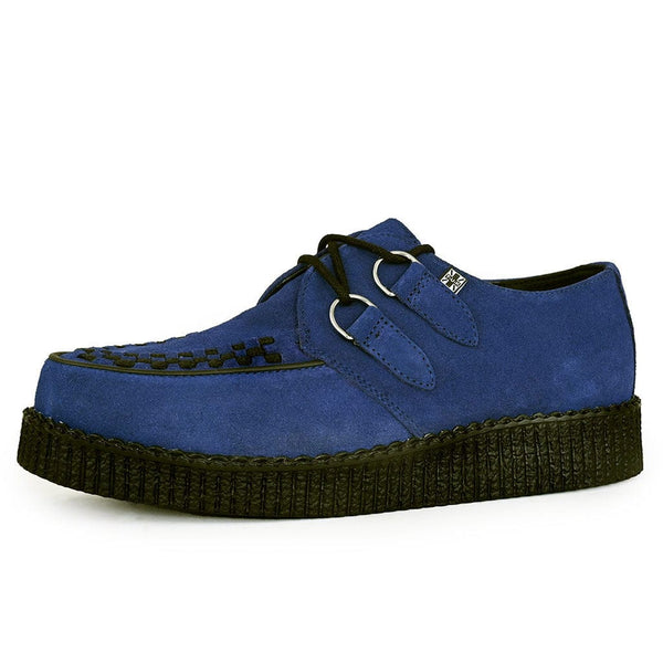 T.u.k Viva Low Creeper Blue Suede
