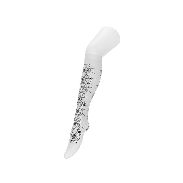 t.u.k White Spider Thigh High Sock