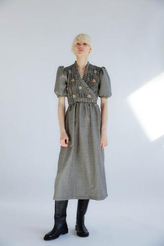 tach clothing Adelfa Smoked Dress