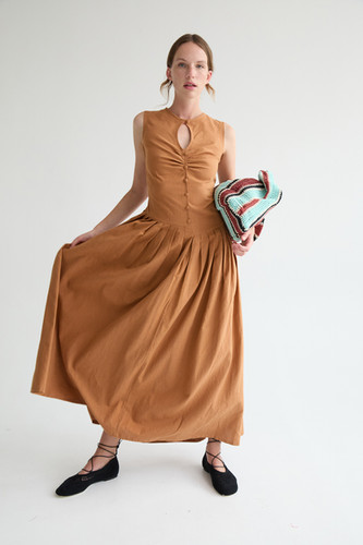 tach clothing Angelina Linen Dress