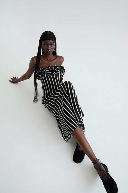 Tach Clothing Anissa Knitted Fabric Dress