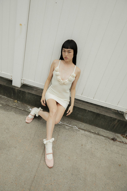 Tach Clothing Aralia Crochet Dress