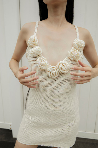 Tach Clothing Aralia Crochet Dress