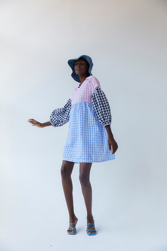 tach clothing Catarina Cloque Dress