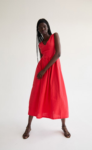 tach clothing Elodie Linen Dress