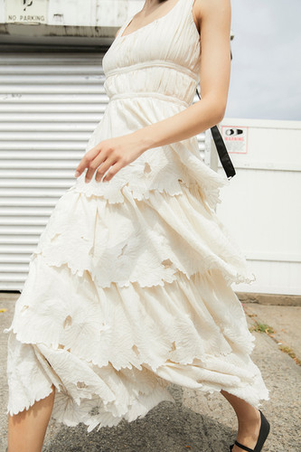 Tach Clothing Magnolia Maxi Embroidered Dress