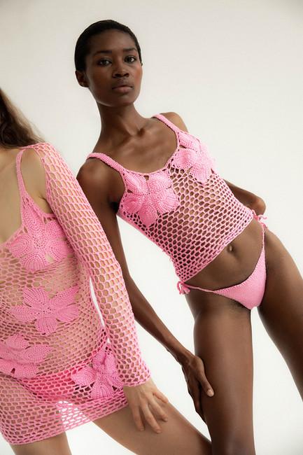 Tach Clothing Martina Crochet Top