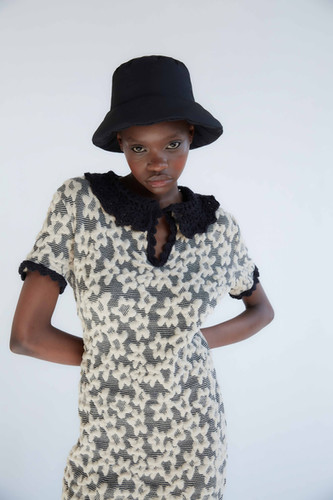 Tach Clothing Nana Jaquard Floral Dress