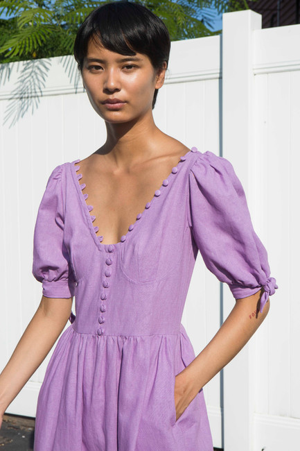 Tach Clothing Piscis Linen Dress