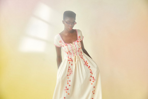 Tach Clothing Raffaella Hand Embroidered Dress