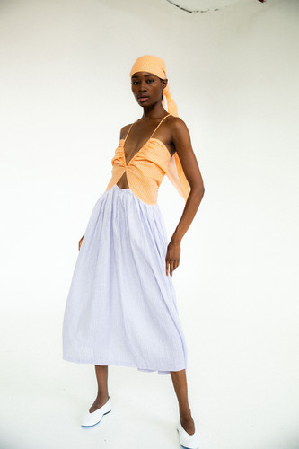 tach clothing Sandine Linen Dress