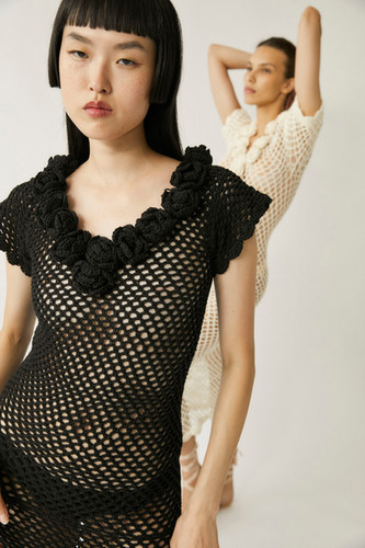 tach clothing Selenge Crochet Maxi Dress