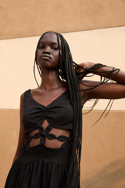 Tach Clothing Serena Linen Dress