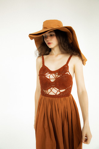 Tach Clothing Soleil Crochet - Cotton Dress