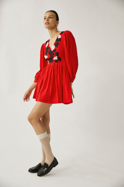 Tach Clothing Tana Hand Embroidered Dress