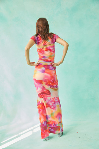 Tach Clothing Zoriana Printed Dress