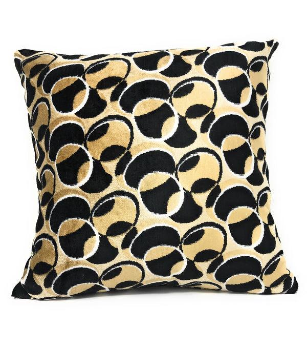 tache home fashion Tache 18 X 18 Inch Geometric Eternal Eclipse Throw Pillow Cover (YLGP-02)