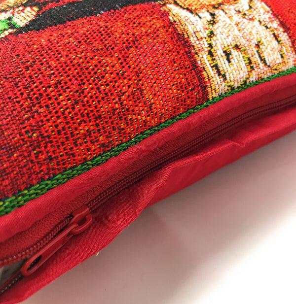 Tache Home Fashion Tache Christmas Cute Santa Claus Is Coming To Town Throw Pillow Cover (DB15191CC)