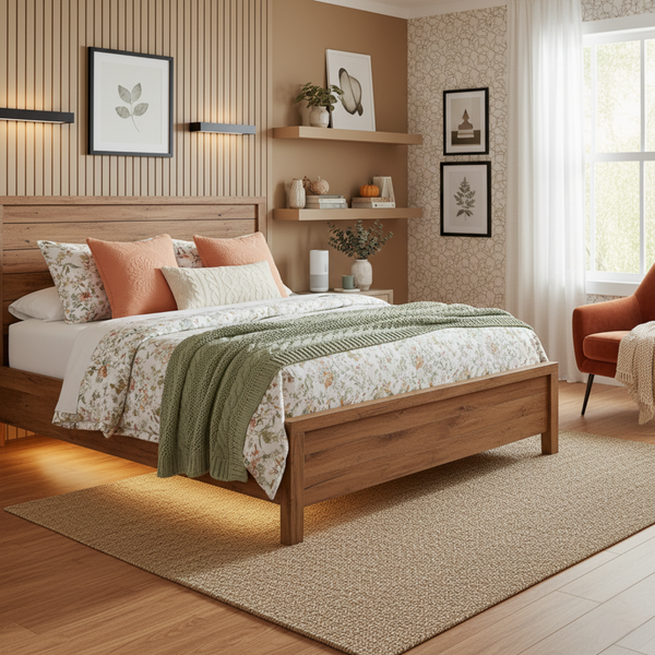 Tache Home Fashion Tache Cotton Stone Washed Rustic Orange Medallion Tuscany Sunrise Cushion Covers Euro Sham (JHW-595)