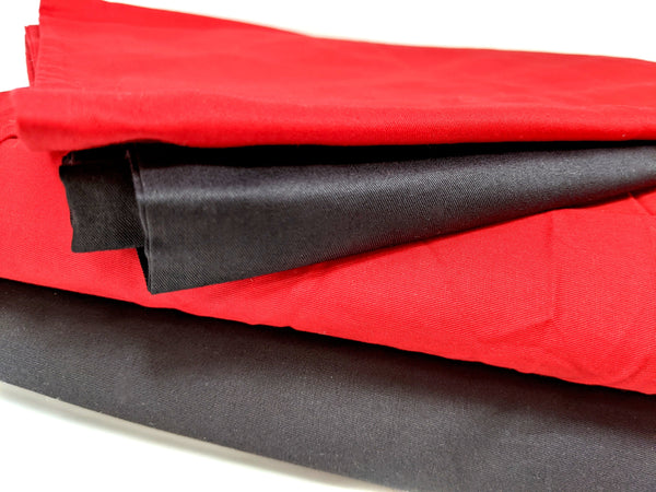 Tache Home Fashion Tache Cotton Vibrant Red And Black Bed Sheet Set (BS4PC-BR)