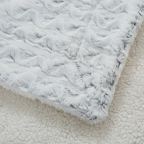 Tache Home Fashion Tache Faux Fur Snowy Owl Super Soft Throw Blanket (#17)