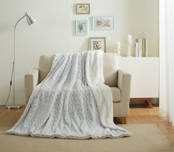 tache home fashion Tache Faux Fur Snowy Owl Super Soft Throw Blanket (#17)