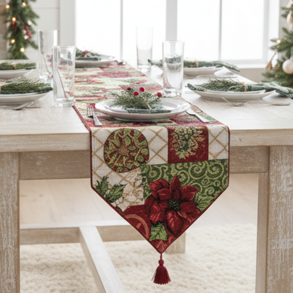 tache home fashion Tache Holiday Tidings Table Runners (DB12900) tache home fashion Tache Holiday Tidings Table Runners (DB12900)