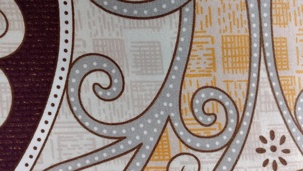 Tache Home Fashion Tache Maroon Mandala Damask Duvet Cover Set Twin (2131)