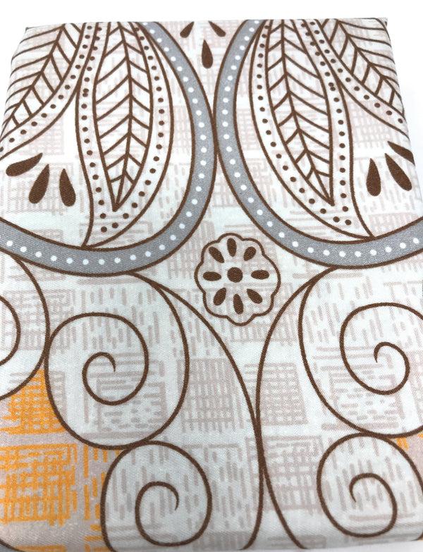 Tache Home Fashion Tache Maroon Mandala Ivory Damask Pillowcases (2131-PC)