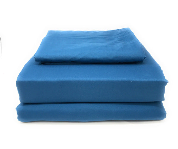 Tache Home Fashion Tache Microfiber Ocean Blue Bed Sheet Set (101-OB-BSS)