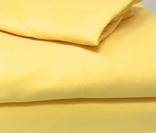 Tache Home Fashion Tache Microfiber Sunny Yellow Bed Sheet Set (404-YS-BSS)