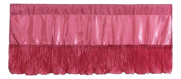 tache home fashion Tache Satin Ruffle Pink Royal Princess Dream Valance (BM1227)