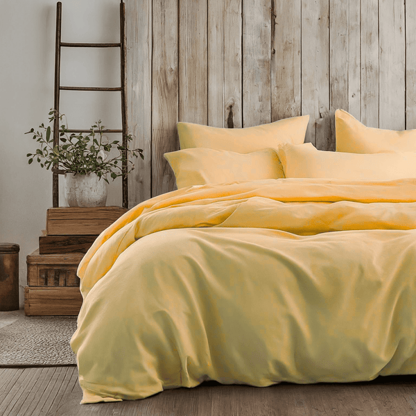 tache home fashion Tache Sunny Yellow Duvet Cover Set (404-YS-DS)