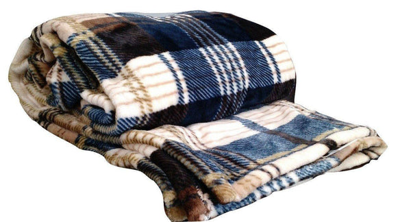 Tache Home Fashion Tache Super Soft Winter Cabin Flannel Throw Blanket