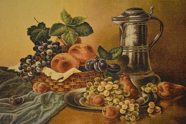Tache Home Fashion Tache Tapestry Fruit Bouquet Seasonal Harvest Feast Wall Hanging Art 33 X 24 (13123)