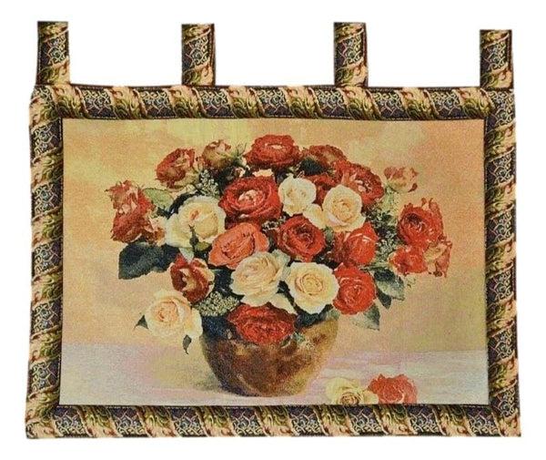 tache home fashion Tache Tapestry Red Rose Bouquet Valentine's Proposal Wall Hanging Art 27 x 20 (12442E)