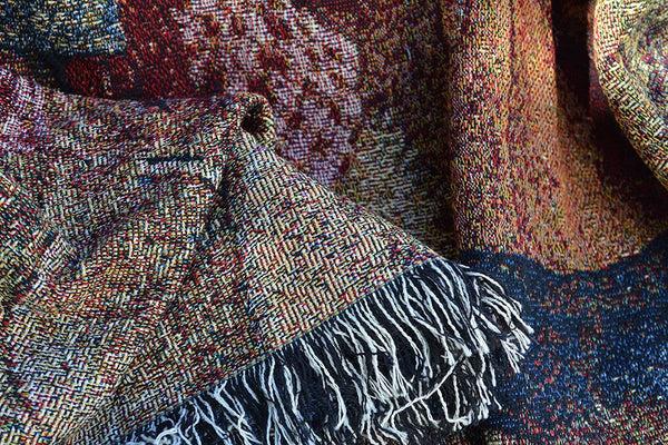 Tache Home Fashion Tache Teddy Bear Western Cowboy Tapestry Throw With Fringe (2173)