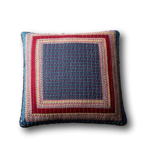 tache home fashion Tache Vineyard Cottage Floral Quilted Pillow Cover Patchwork 1 Piece Euro Sham (JHW-827-26X26-EURO)