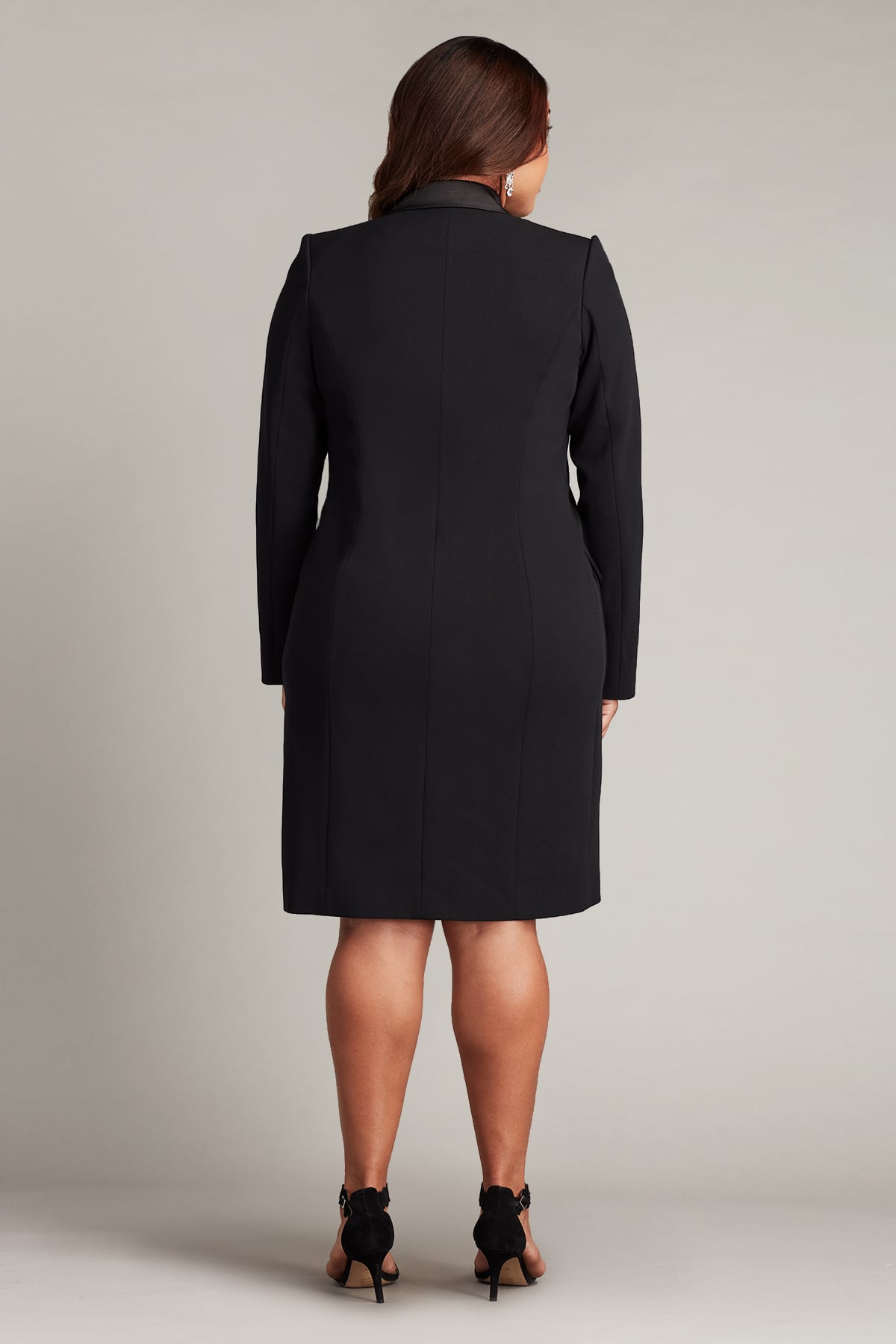 Tadashi Shoji McKay Double-Breasted Coat Dress - PLUS SIZE