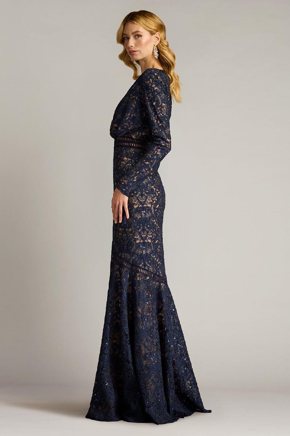 Tadashi Shoji Alawa Sequin Embroidered Gown
