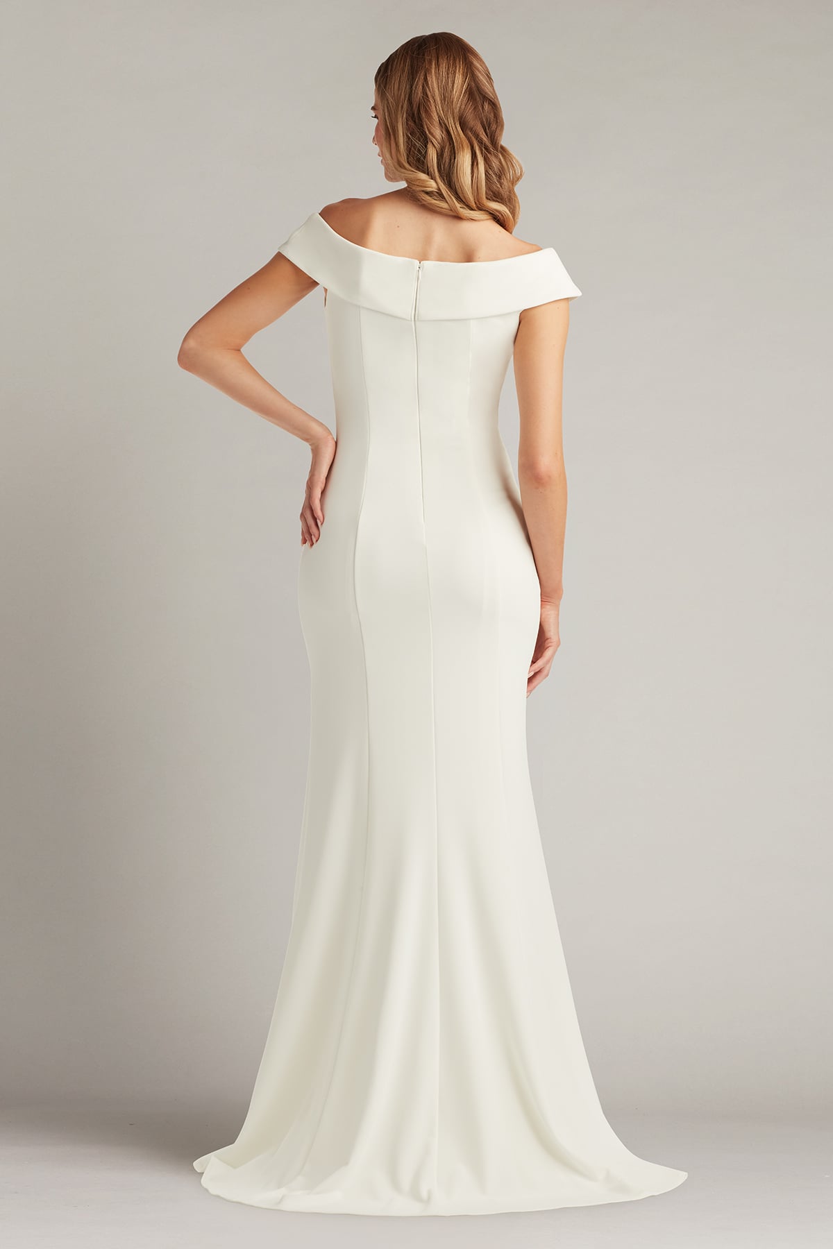 Tadashi Shoji Ames Off-Shoulder Gown
