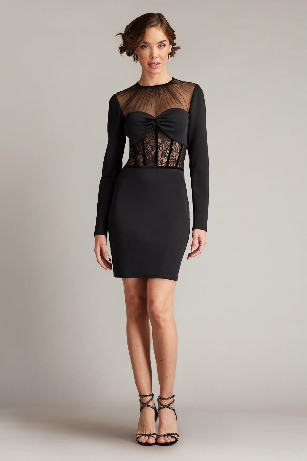 tadashi shoji Bliss Corset Mini Dress